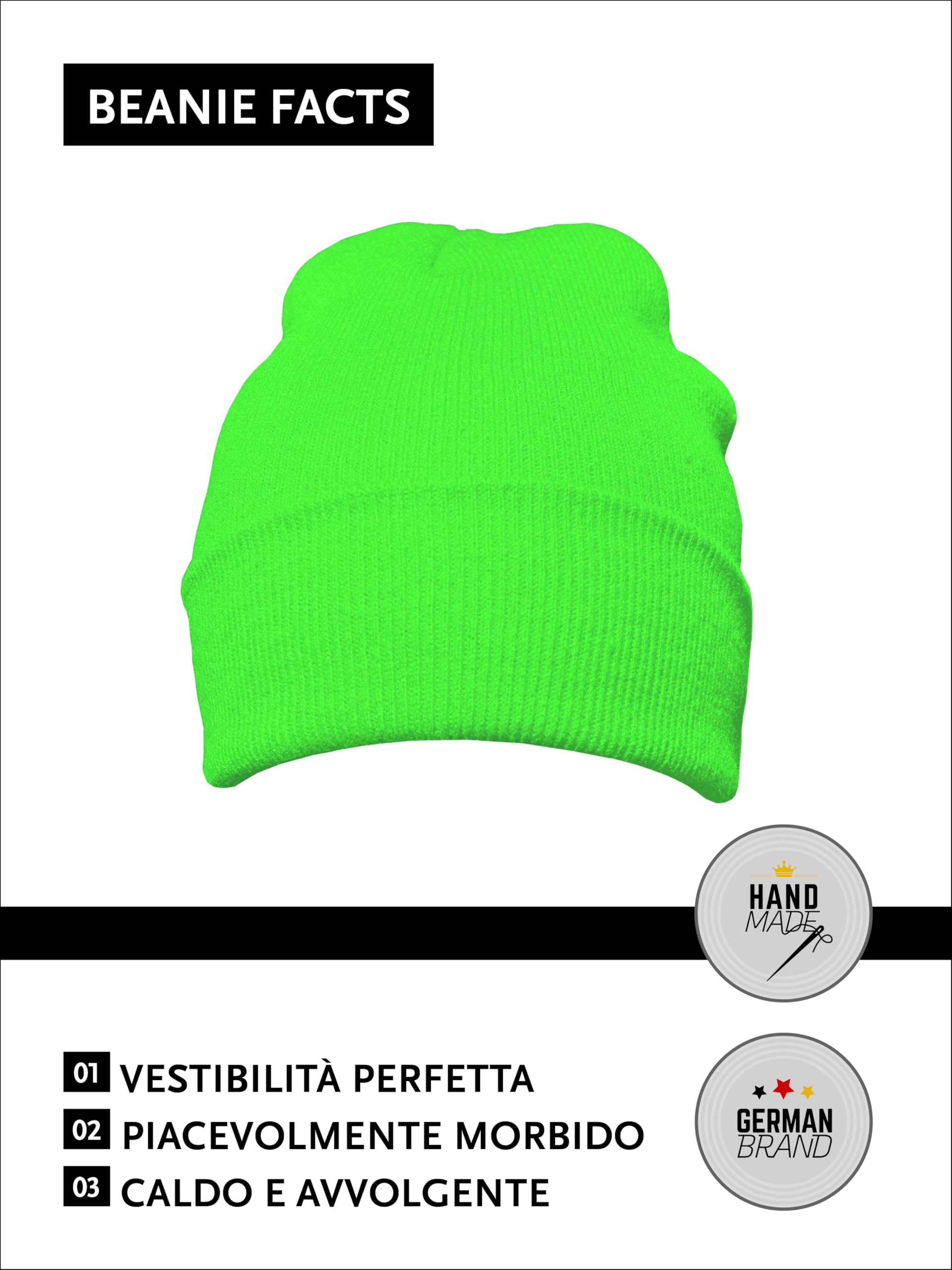 DonDon Berretto Uomo Berretto Donna Beretto Invernale Beanie Design Classico