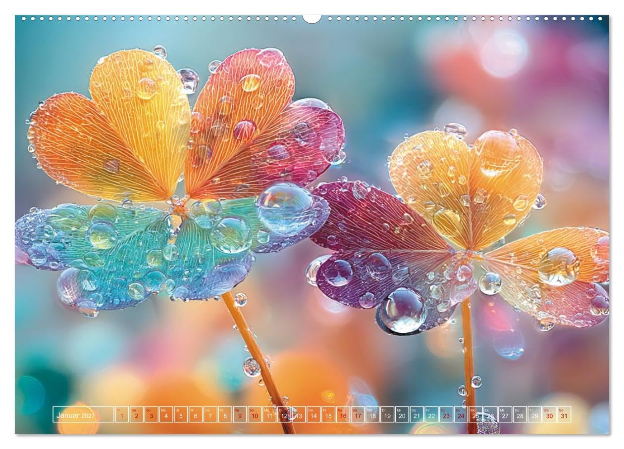Lichtspiele der Natur (hochwertiger Premium Wandkalender 2027 DIN A2 quer), Kunstdruck in Hochglanz: Blätter, Blüten, Gräser, Natur, Stimmung und Naturästhetik (CALVENDO Natur)