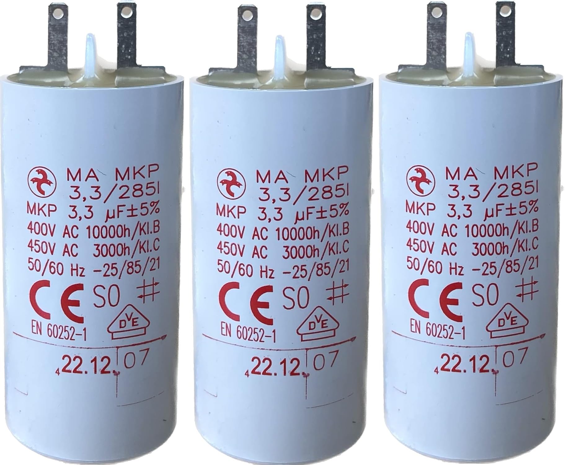 Kondensator 3,3μF do rolet lub rolet na 3