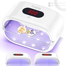 Faerie UV/LED レジン専用ライト 36W 両面UVライト ネイルライト タイマー設定 レジン ジェルネイル ライト LEDライト アクリル板搭載 マグネット式 レジンクラフト作りに最適 USB式 日本語説明書＆12ヶ月保証付
