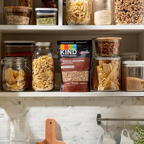 Miniatura 6 de KIND Granos saludables, granola de canela, aperitivos saludables, sin gluten, 3 unidades