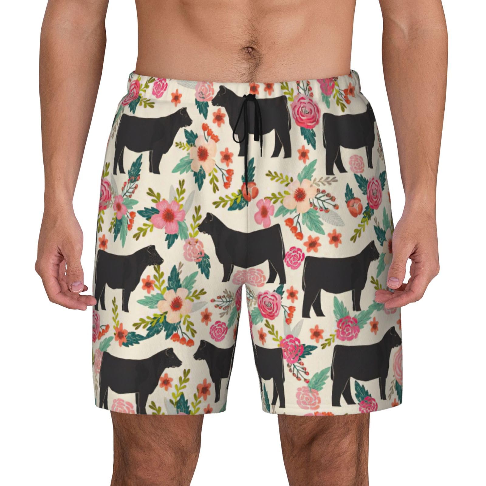 Pantalones cortos para hombre versátiles de secado rápido y bañador transpirable 8