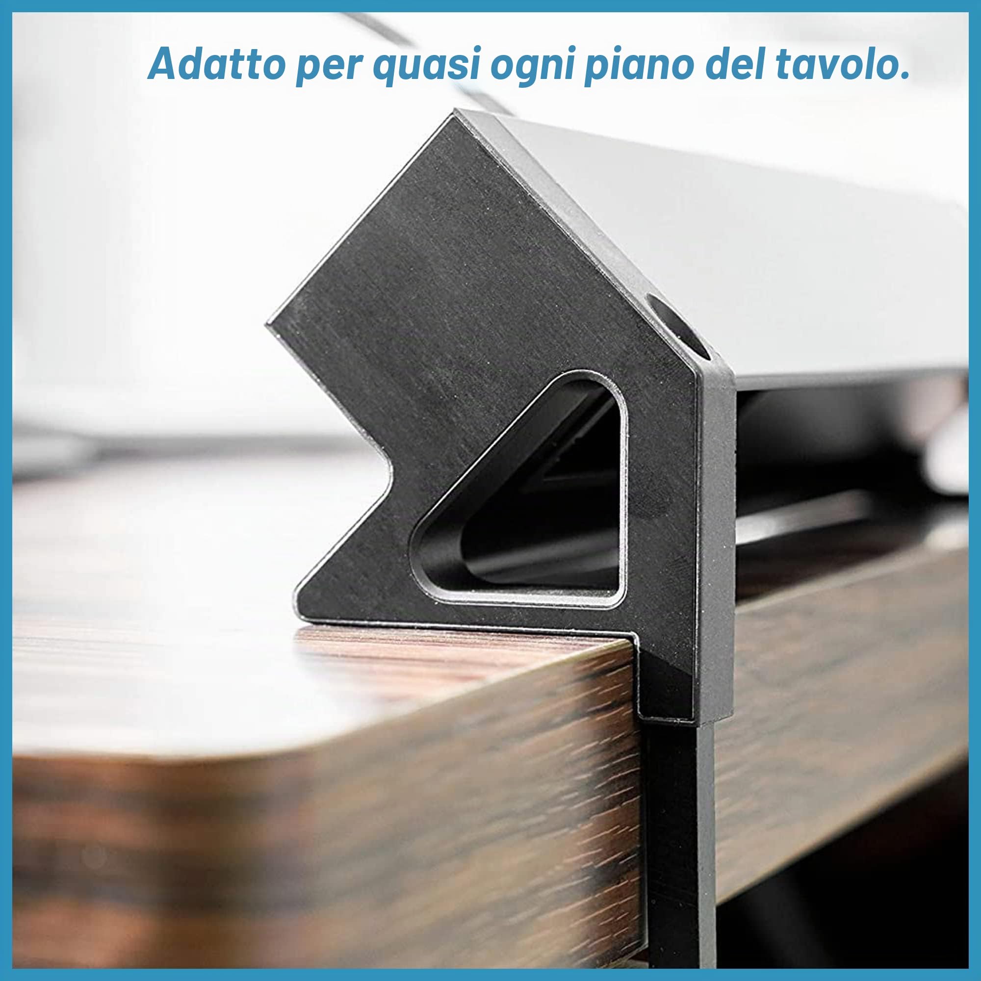 Multipresa ciabatta elettrica con 3 Prese Schuko, 2 RJ45, HDMI, presa multipla ciabatta con USB, multipresa ciabatta con protezione,Fissaggio con supporto, Multipresa per ufficio,scrivania