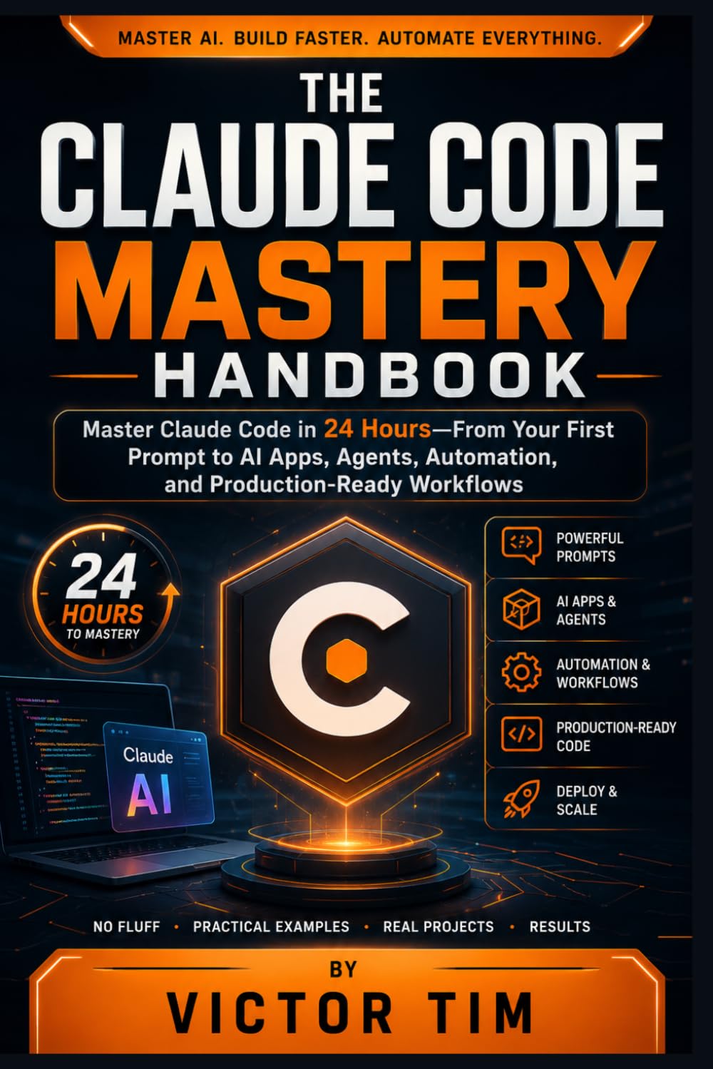 THE CLAUDE CODE MASTERY HANDBOOK: Master Claude Code in 24 Hours—From Your First Prompt to AI Apps, Agents, Automation, and Production-Ready Workflows