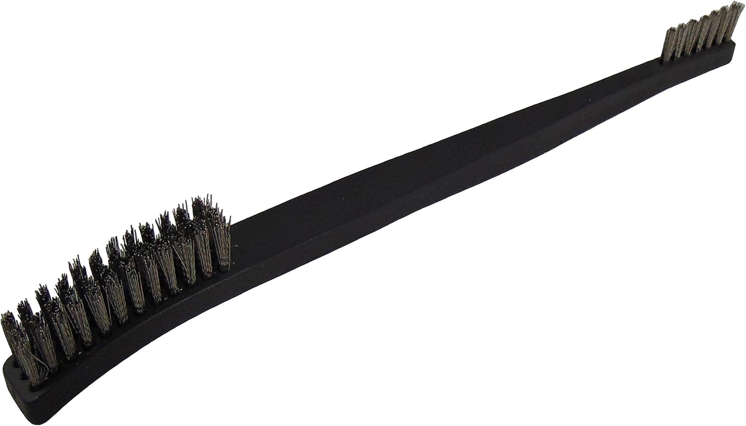 (1 Brush) TypeIII 7" Black Double Sided Stainless Steel