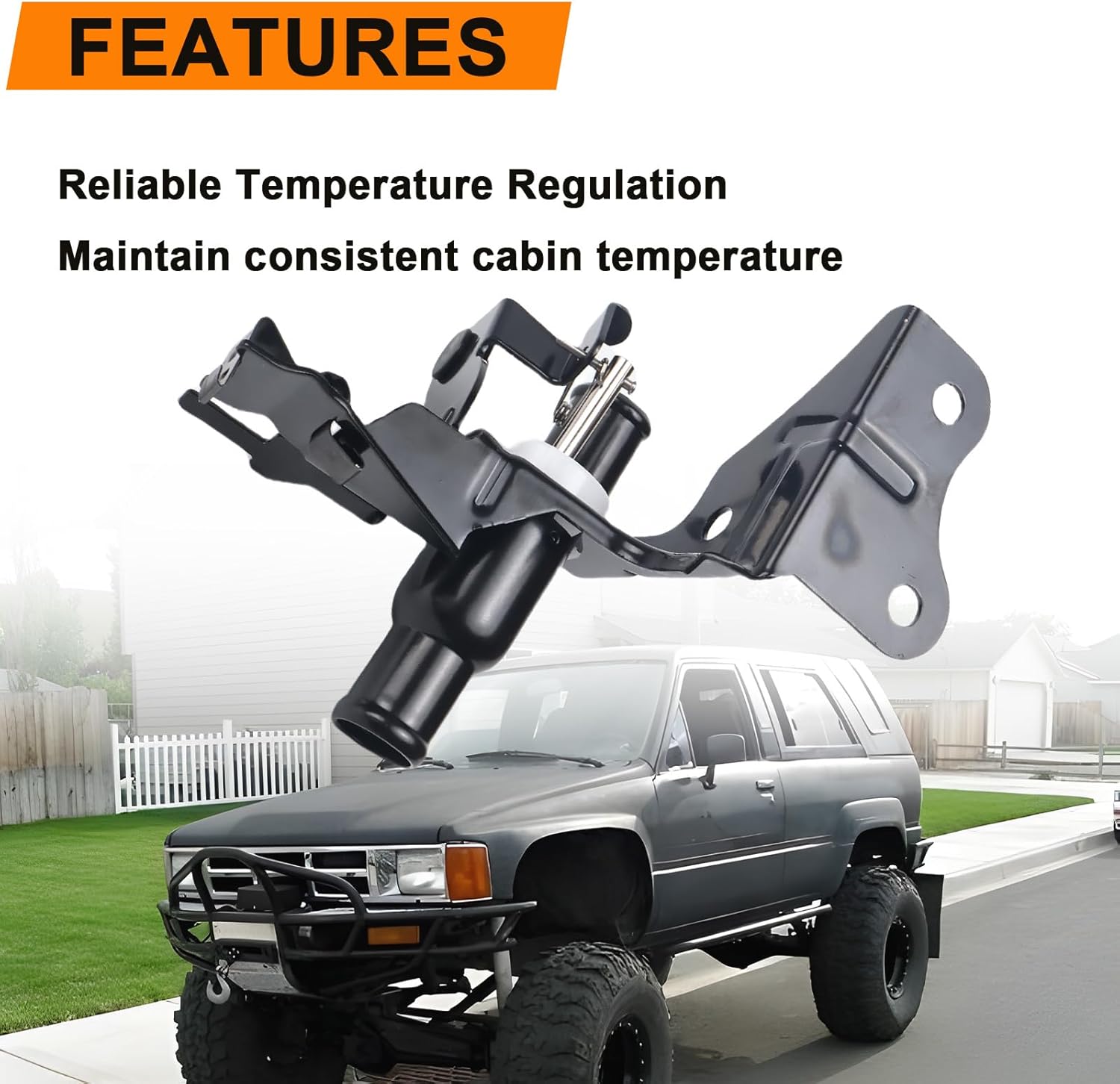 87240-89117 8724089117 Heater Control Valve Assembly Compatible with Toyota 4Runner Pickup 1984-1989