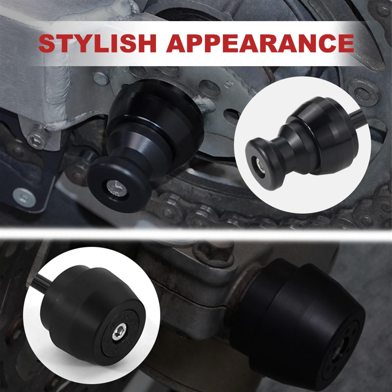 Slider Antiurto Per Assale Anteriore Per Suzuki DRZ400SM/DRZ400S/DRZ400SE 2000-2024 Vite Per Cavalletto Posteriore DRZ 400 Bobine Per Forcellone Oscillante