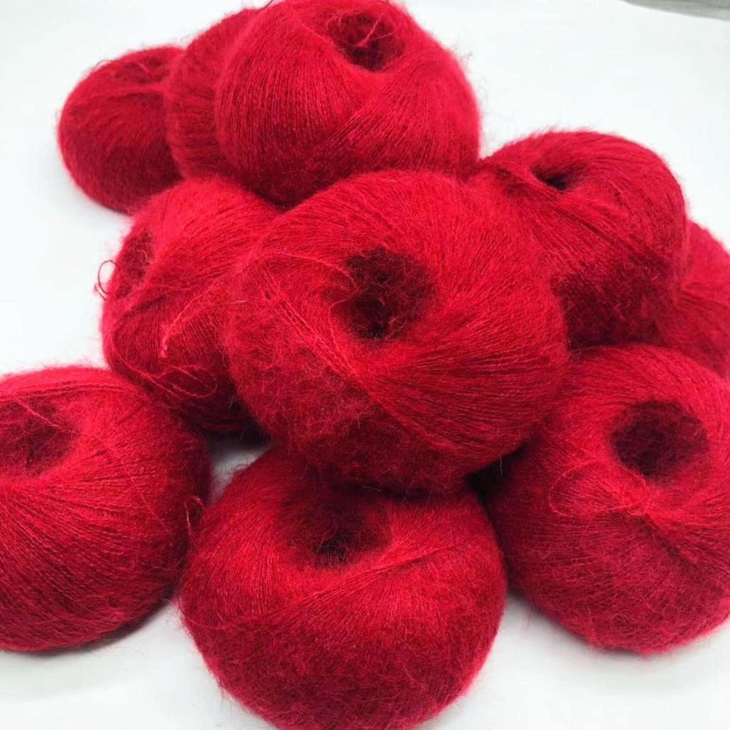12pcs Lot Bulky Wool Alpaca Yarn for Hand Knitting Crocheting DIY Soft Nylon Blended Craft Thread for DIY Needlework Handmade Projects Chrome