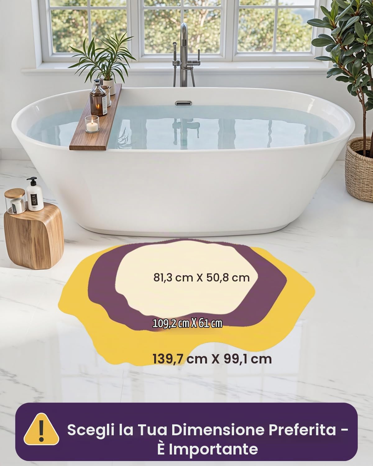 DEXI Tappetino da bagno in muschio, ultra spesso, morbido, verde, assorbente, in microfibra, antiscivolo, per pavimento doccia, lavandino, camera da letto, accessori per la casa, 51 x 81 cm, verde