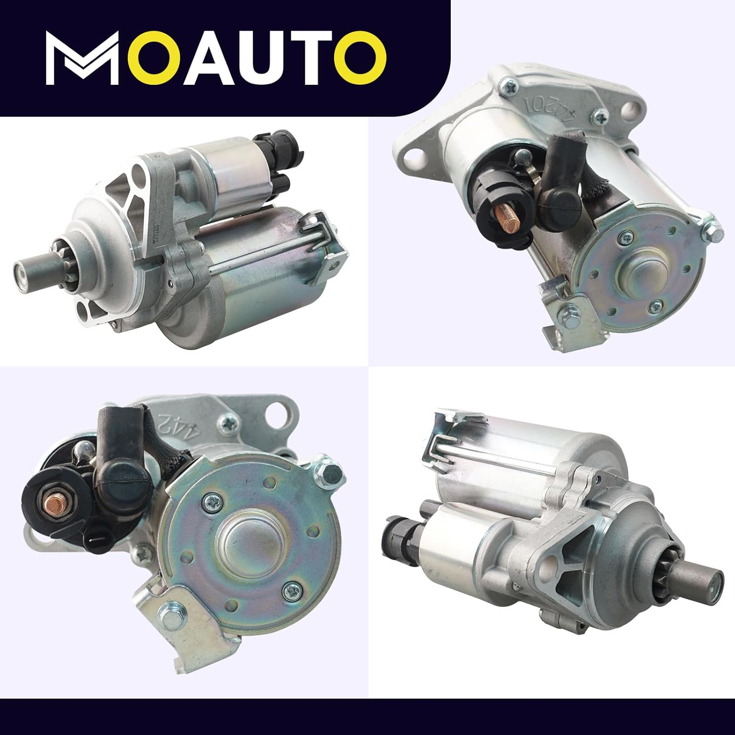 Starter Motor Replacement 17728N 17728 06312P8A5050 31200P8AA01 SM422-01 Compatible with Honda Accord 1995-2007 Odyssey 1999-2006 Pilot 2003-2005 Acura MDX 2001-2002 TL 1999-2003 CL 2001-2003