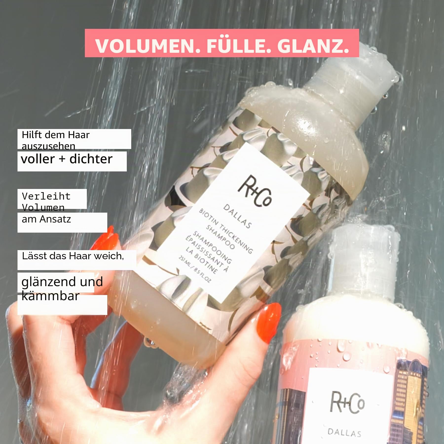 R+Co Dallas Thickening Shampoo 241ml