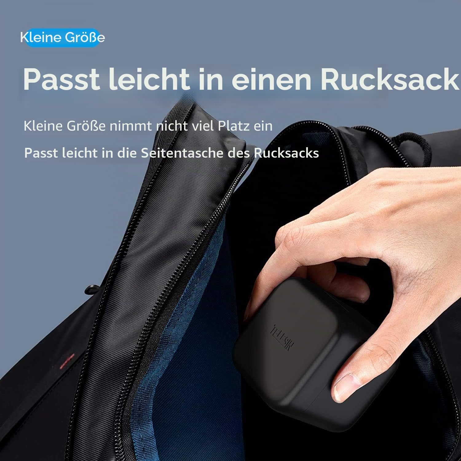 REYGEAK Hero 12 /Hero 11/10/9 Akku, Dreifach-Ladegerät und Speicherbox mit 3 Kanälen(Ladegerät + 2 × Batterie)