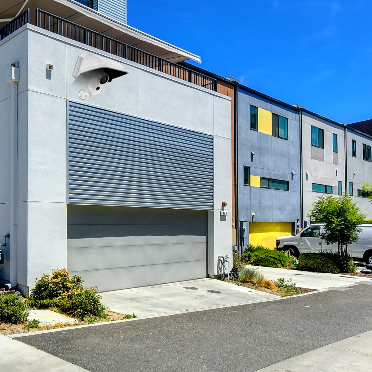 (Housse De Caméra De Surveillance CCTV)Boîtier De Protection Résistant Aux Intempéries, Protection Solaire, Protection Contre La Pluie pour Caméras Bullet Et Dome