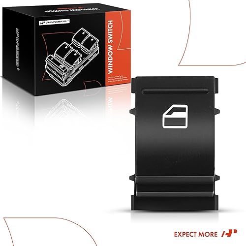 Miniatura 8 de A-Premium Interruptor de ventana eléctrico compatible con Volkswagen Jetta 2005-2017, Passat 2006-2017, Touareg 2004-2017, Golf 11-13, Tiguan