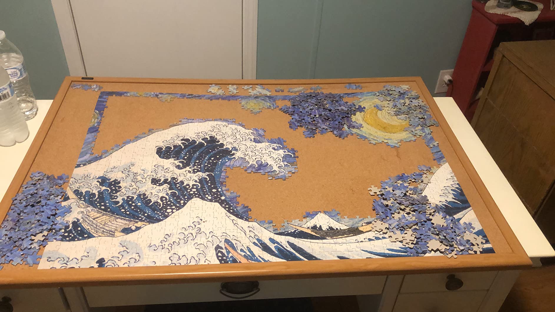 11/mo Finance Blue Kazoo Starry Wave Jigsaw Puzzle, 1000 Piece