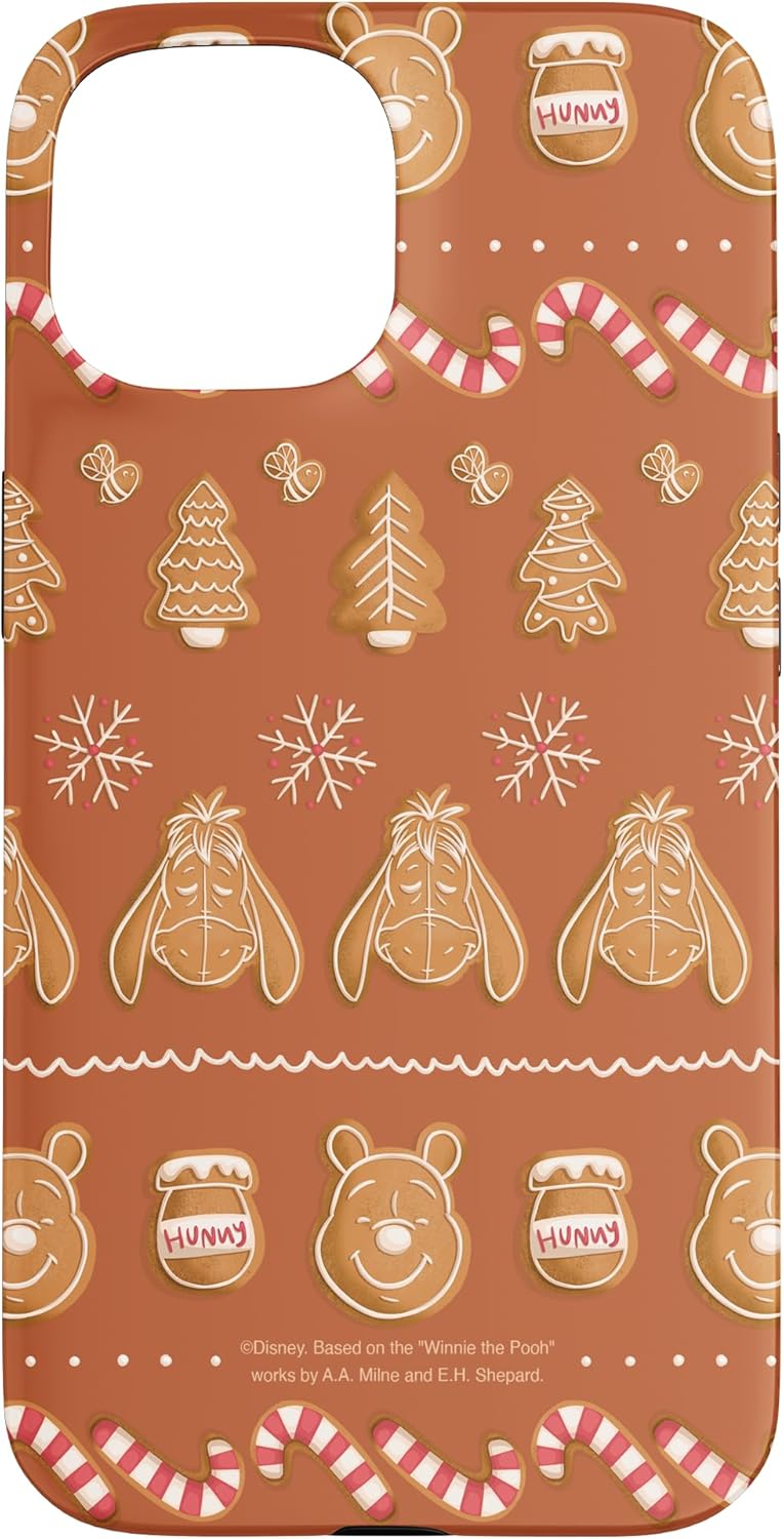 Disney Winnie The Pooh Eeyore Gingerbread Holiday Christmas Case for iPhone XR