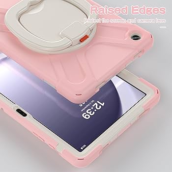 Galaxy Tab A9 Plus タブレットケース　360度回転 ピンク Amazon.co.jp: 360°回転 Galaxy Tab A9+ Tab A9 Plus 2023 ケース 斜め