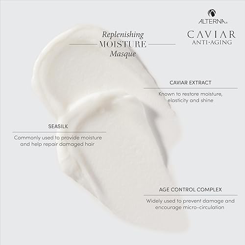 Miniatura 3 de CAVIAR - Mascarilla antienvejecimiento para el cabello con hidratación  Repone el cabello seco, grueso y dañado  Sin sulfatos