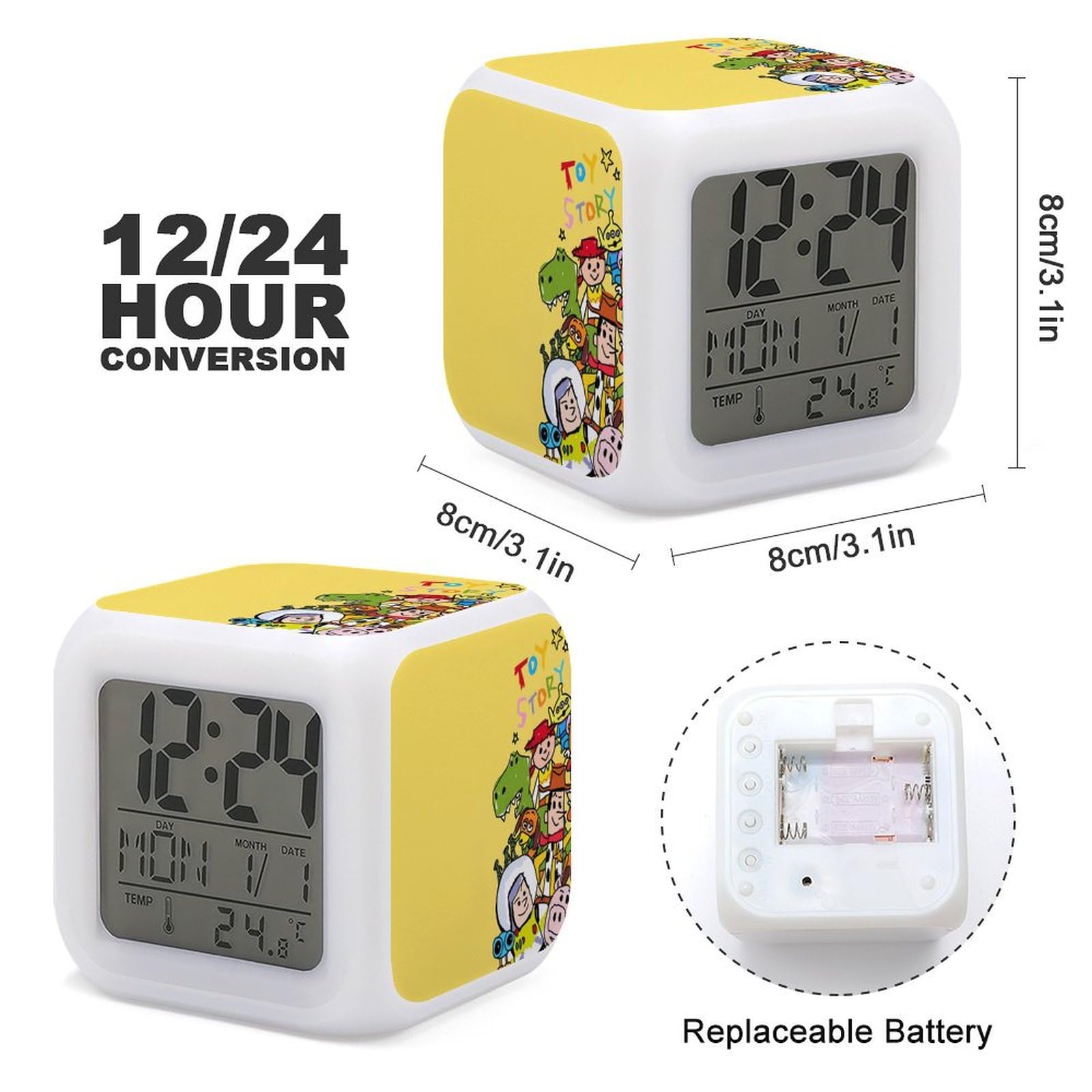 ♦️トイ・ストーリー目覚まし時計♦️ トイ・ストーリー 目覚まし時計 バズ・ライトイヤー - メルカリ