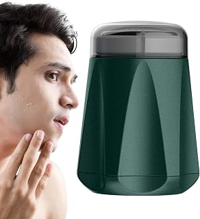 Barbeador Elétrico Mens,Barbeador elétrico masculino lavável - Barbeador elétrico tamanho bolso, carregamento rápido por USB, barbeador baixo ruído com uso úmido e seco Fassme
