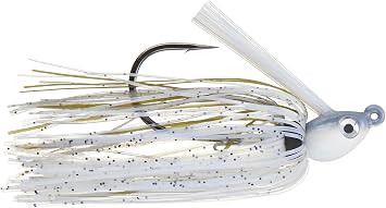 Dirty Jigs CSBLG-14 Compact Swim Jig, Blue Glimmer, 1/4oz