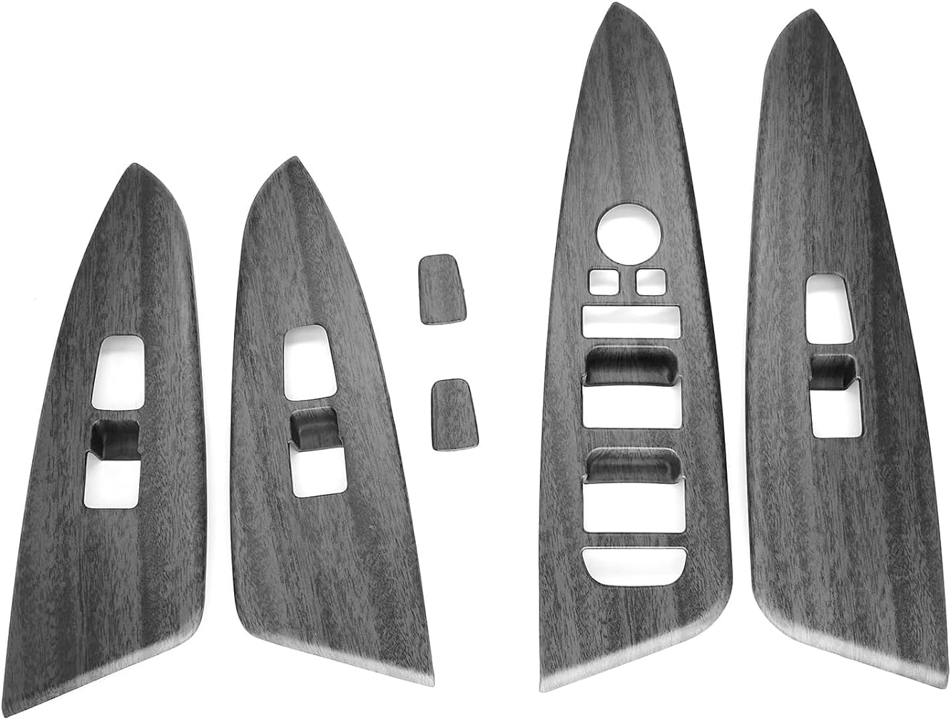 ABS Wood Grain Car Window Switch Lift Panel Cover Interior Trim Decal for Kia Sportage 2023 2024 2025 2026 Accessories