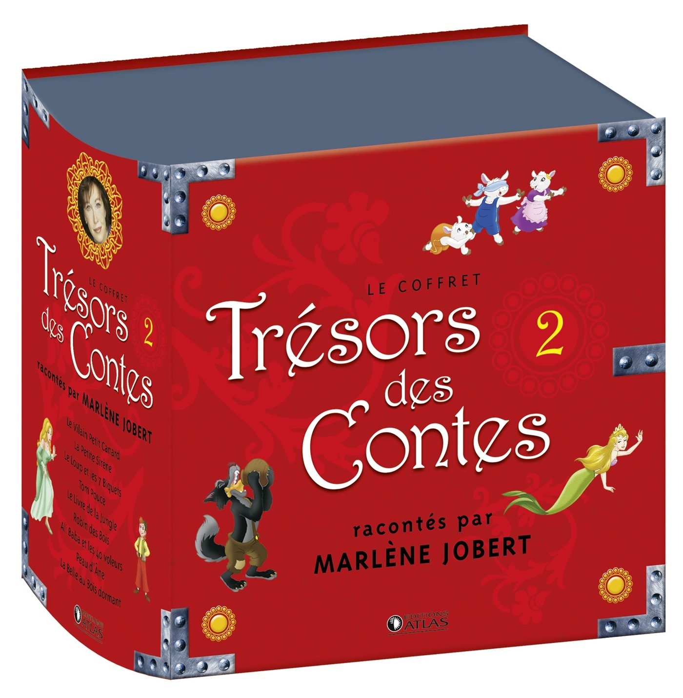 Amazon.com: Le Coffret Tresors Des Contes : Volume 2 : 10 contes ...