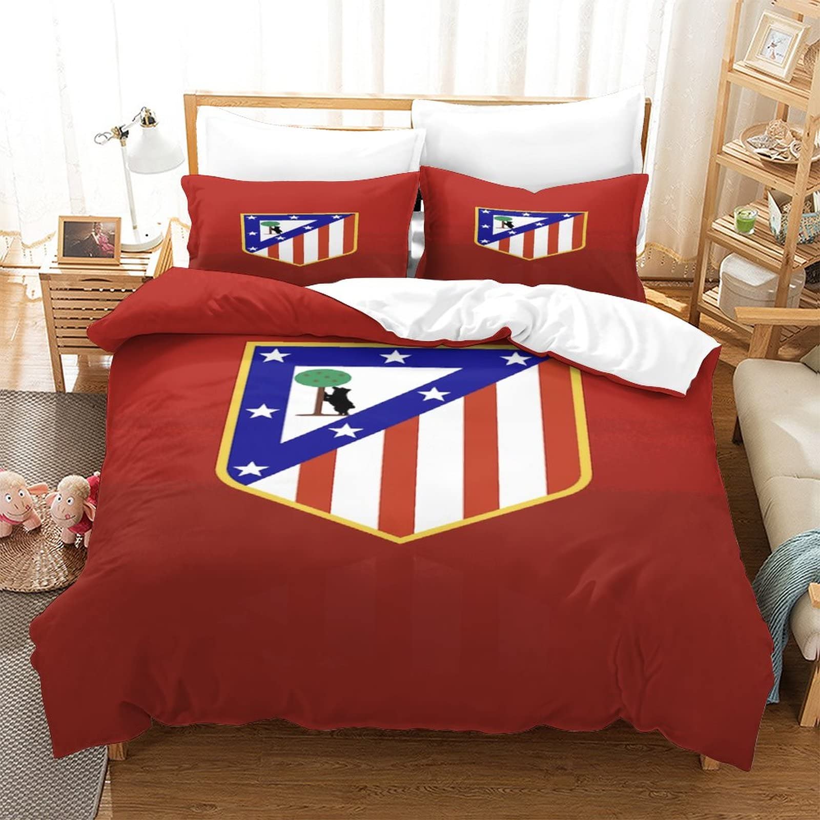 Poster Atletico De Madrid Funda Nordica Real Madrid Cama 135