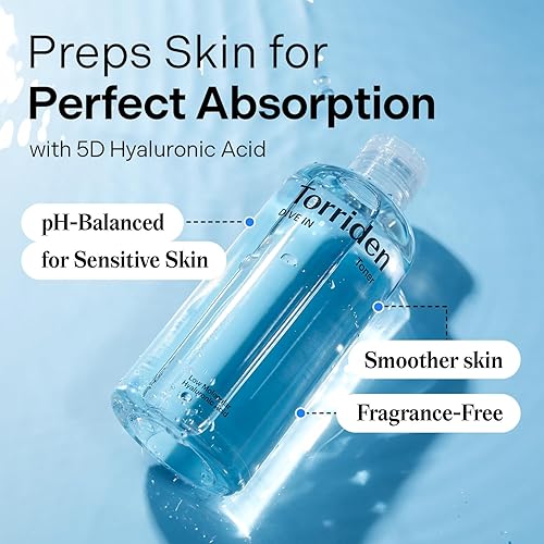 Vista 3 de Torriden Bucea en Toner de 10.1 fl oz (10.14 fl. oz.) Agua tonificante facial que equilibra el pH para pieles secas Ácido hialurónico, pantenol