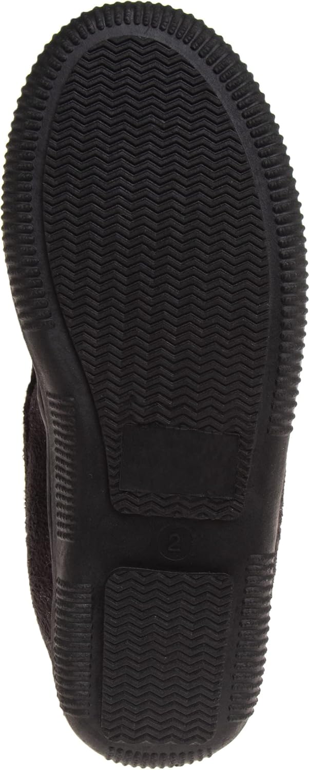 Josmo Boys Moccasin Slippers Cozy Plush Indoor Outdoor House Slipper For Toddler 5-10 Little kid 11-13 to Big Kid 1-4 - Image 4