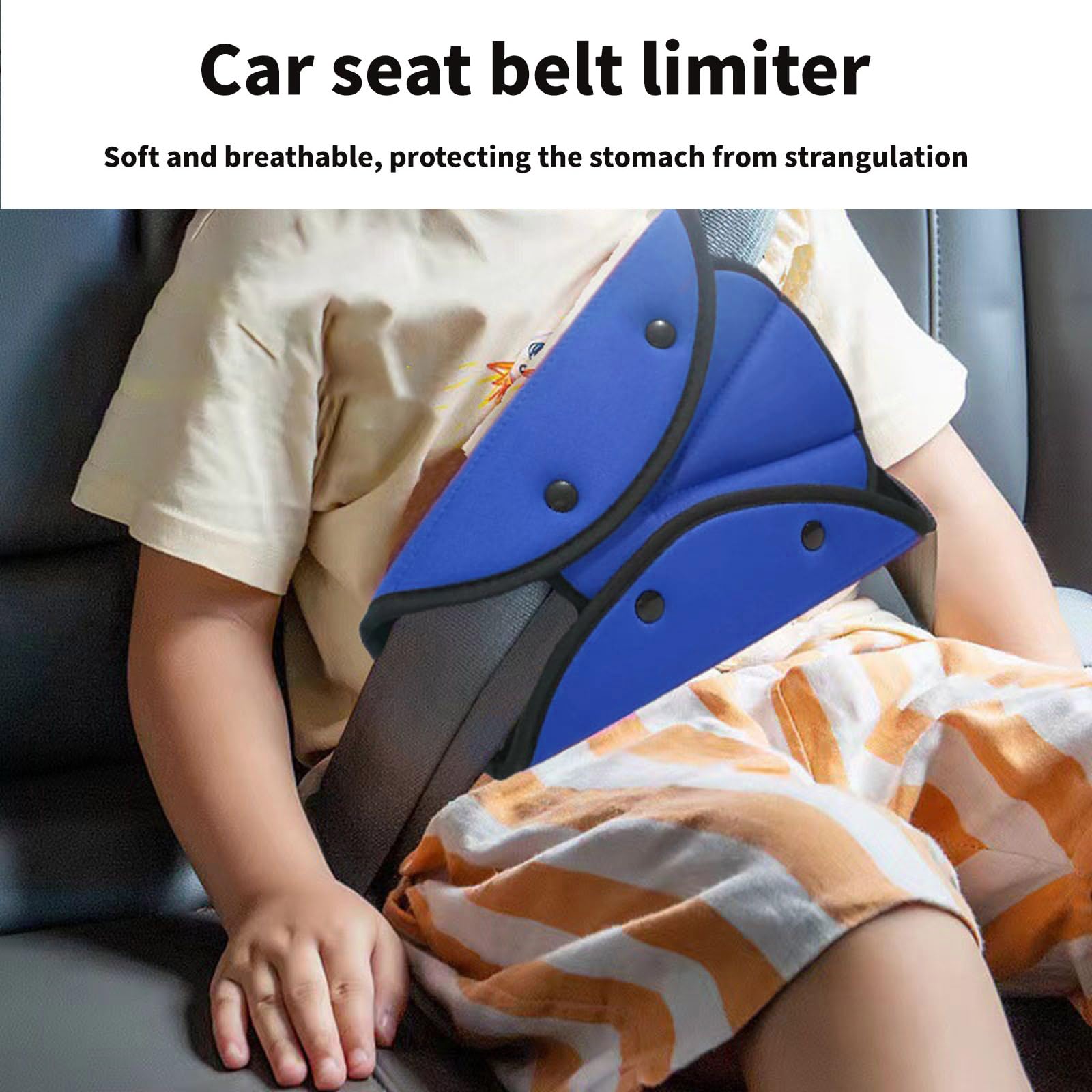 Kid Satern Fixatoren Sicheres Kabelbaum Positionierungsklemebehalter Einstellungsgerät Für Verbesserte Reisesicherheit Einfache Installation Sicherer Sicherheitsgurtadapter