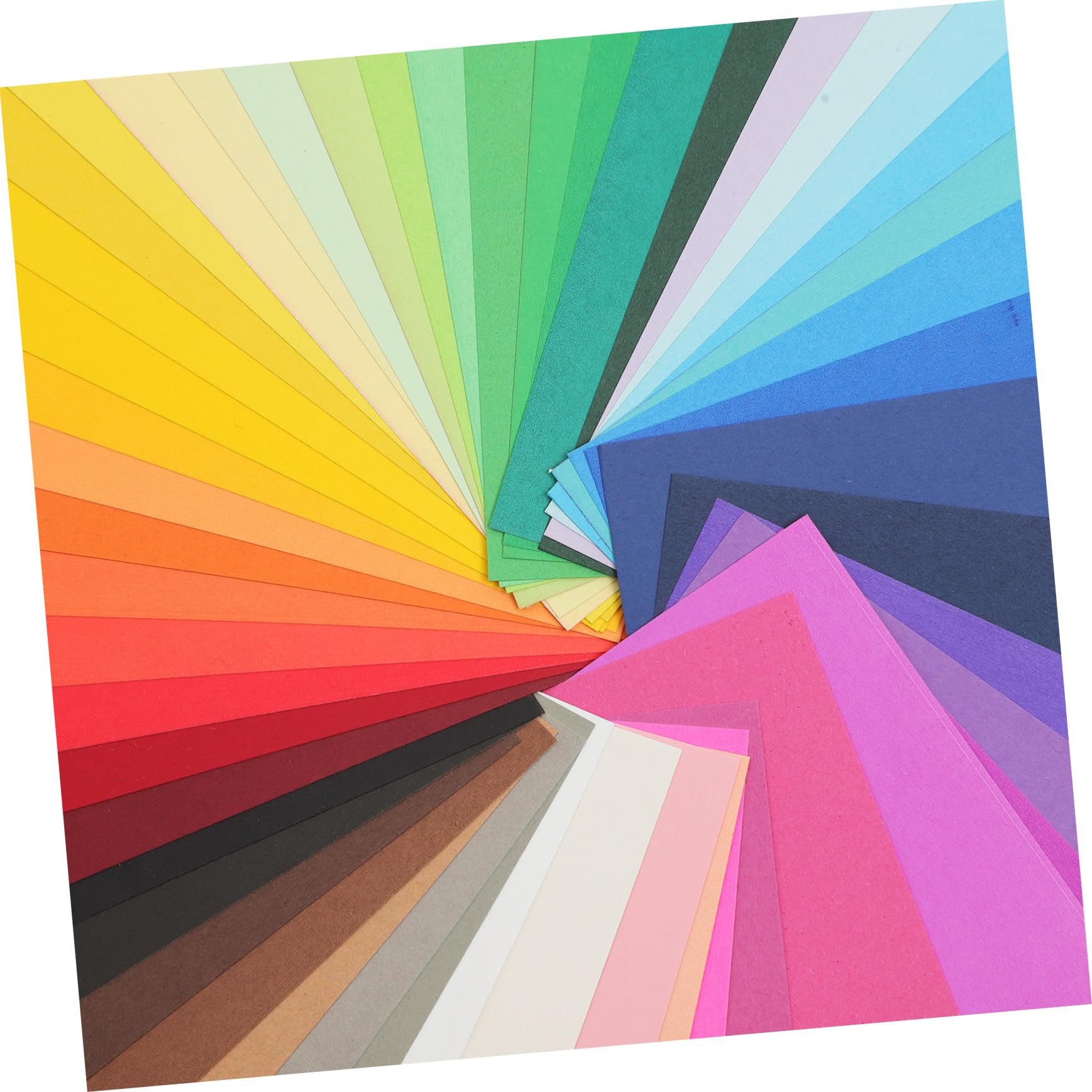 SHINEOFI 50fogli Carta Da Cartoncino Carta Per Origami e Colorata Materiali Fai Da Te Per Hobby e Creazioni