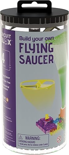 E-Blox Circuit Blox Builder - Juego de bloques de construcción de placa de circuito de 4 proyectos para niños a partir de 8 años