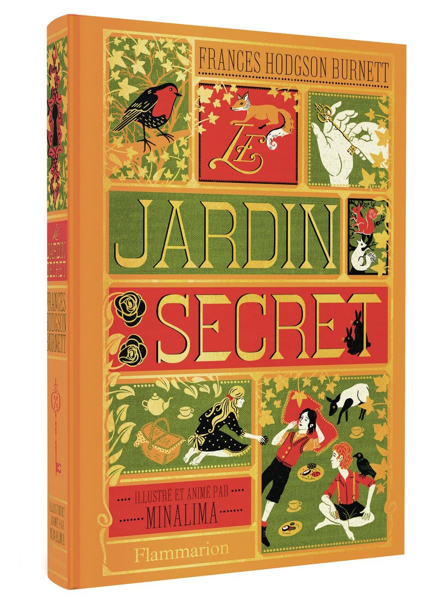Le Jardin secret: Illustré et animé par Minalima