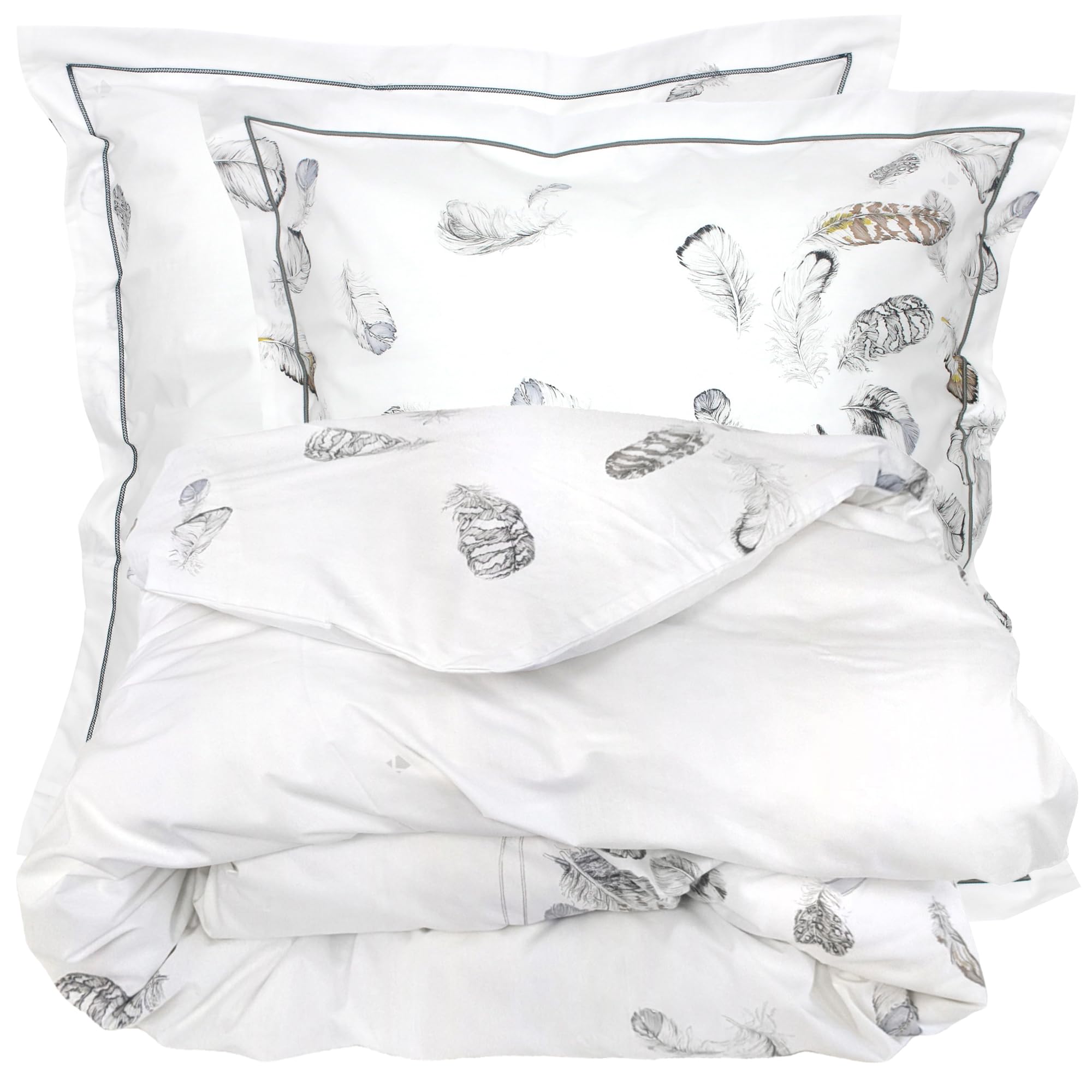 Linge de lit 280x240 cm respirant Linnea Plumes contre la chaleur nocturne