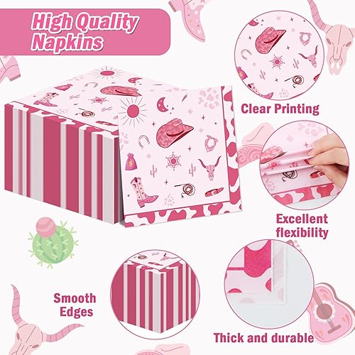 Miniatura 78 de gisgfim 96 piezas de suministros de fiesta de cumpleaños de pollo, platos de papel, servilletas de fiesta temática de pollo, decoraciones