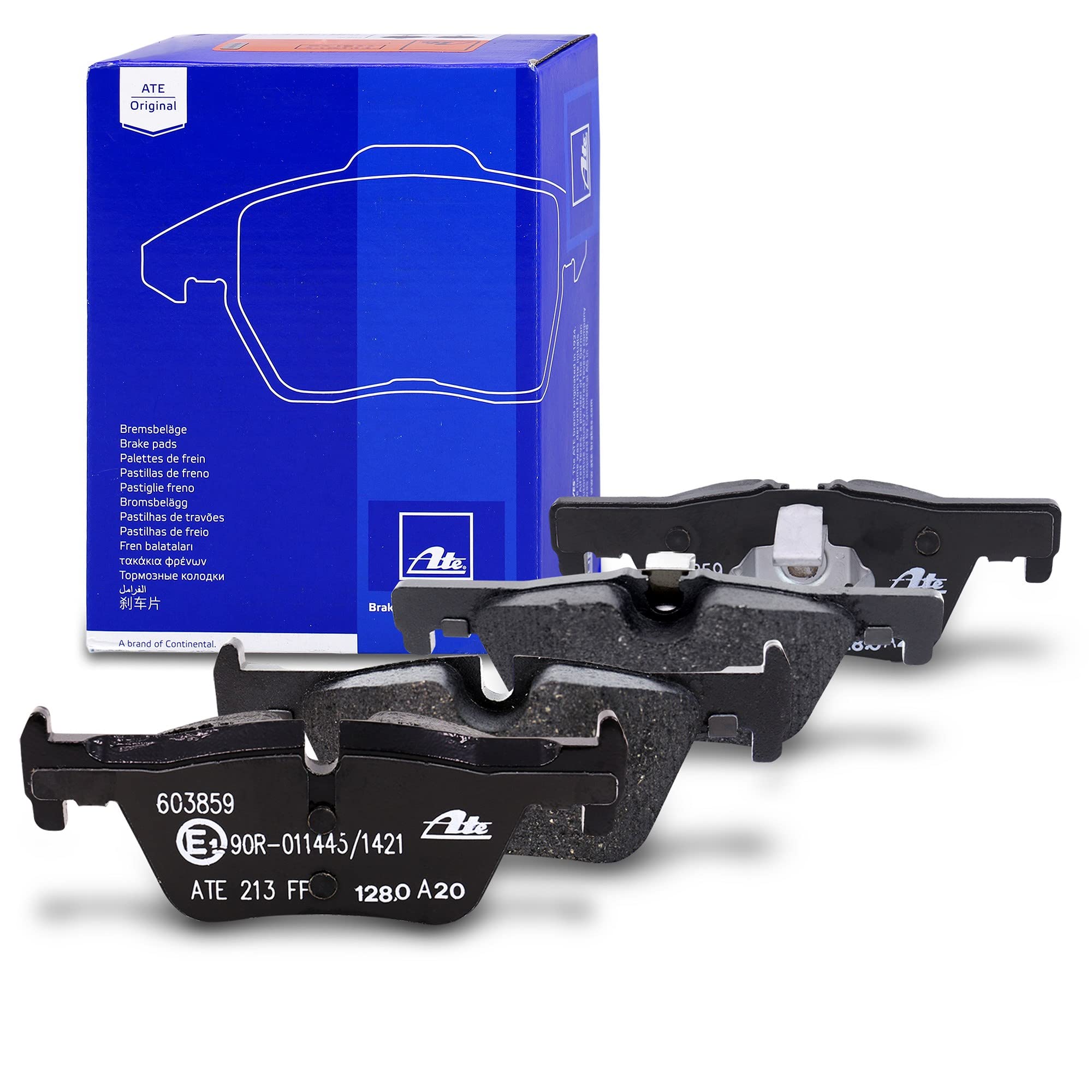 ATE Set di freni asse posteriore +dischi freno posteriori ¯ 290mm completi e pastiglie freno posteriori Compatibile con BMW Serie 1 (F20), Serie 1 (F21), Serie 2 Cabrio (F23), Serie 2 CoupŽ (F22, F87)