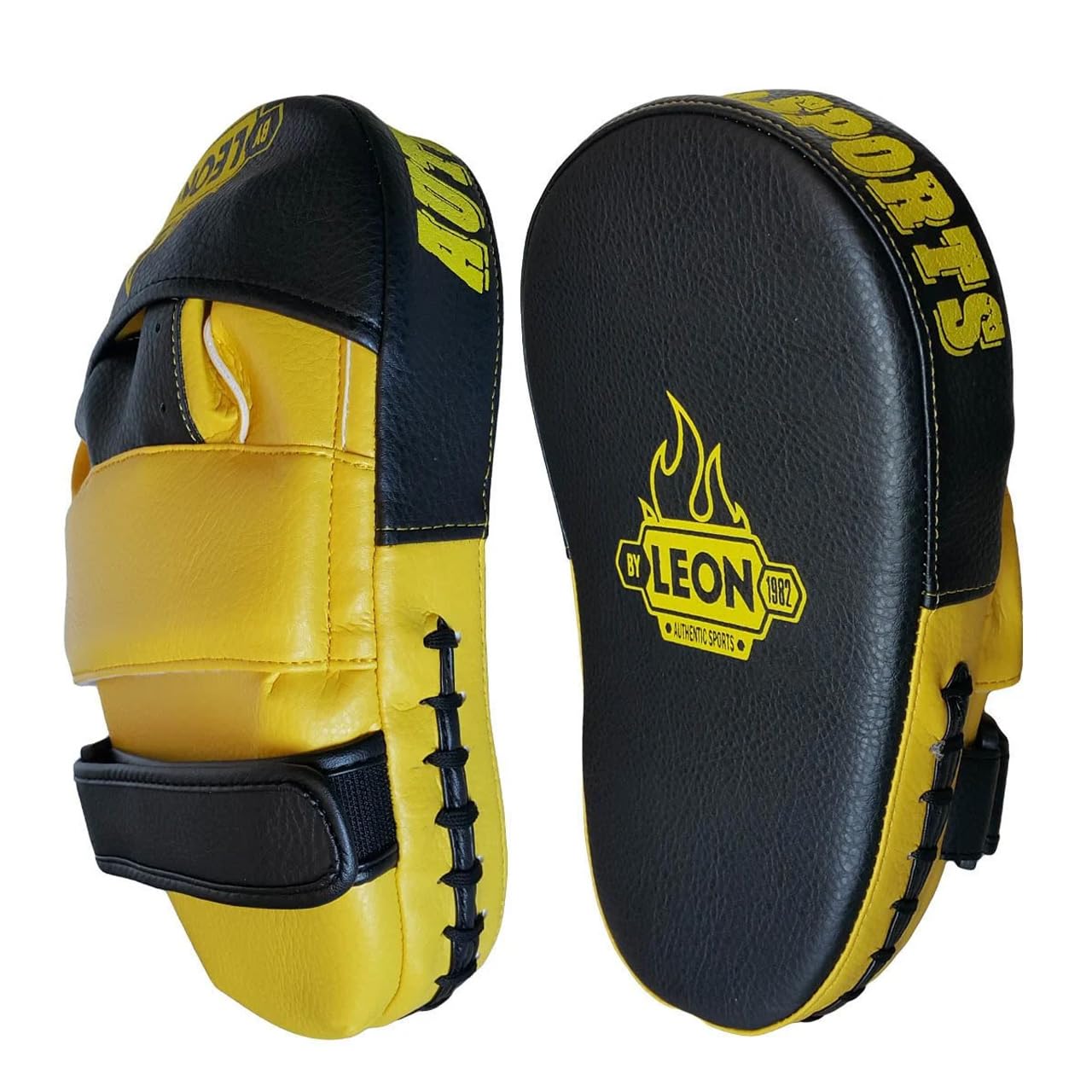 By Leon 1982 Ramon Kick Boks ve Muay Thai El Lapası Darbe Emici Ellik (Sarı)