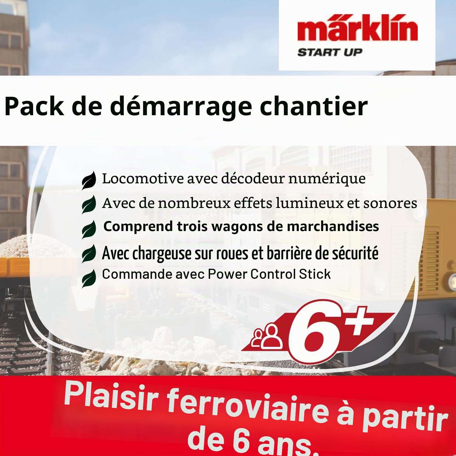 Märklin Start up Kit de démarrage pour Chantier