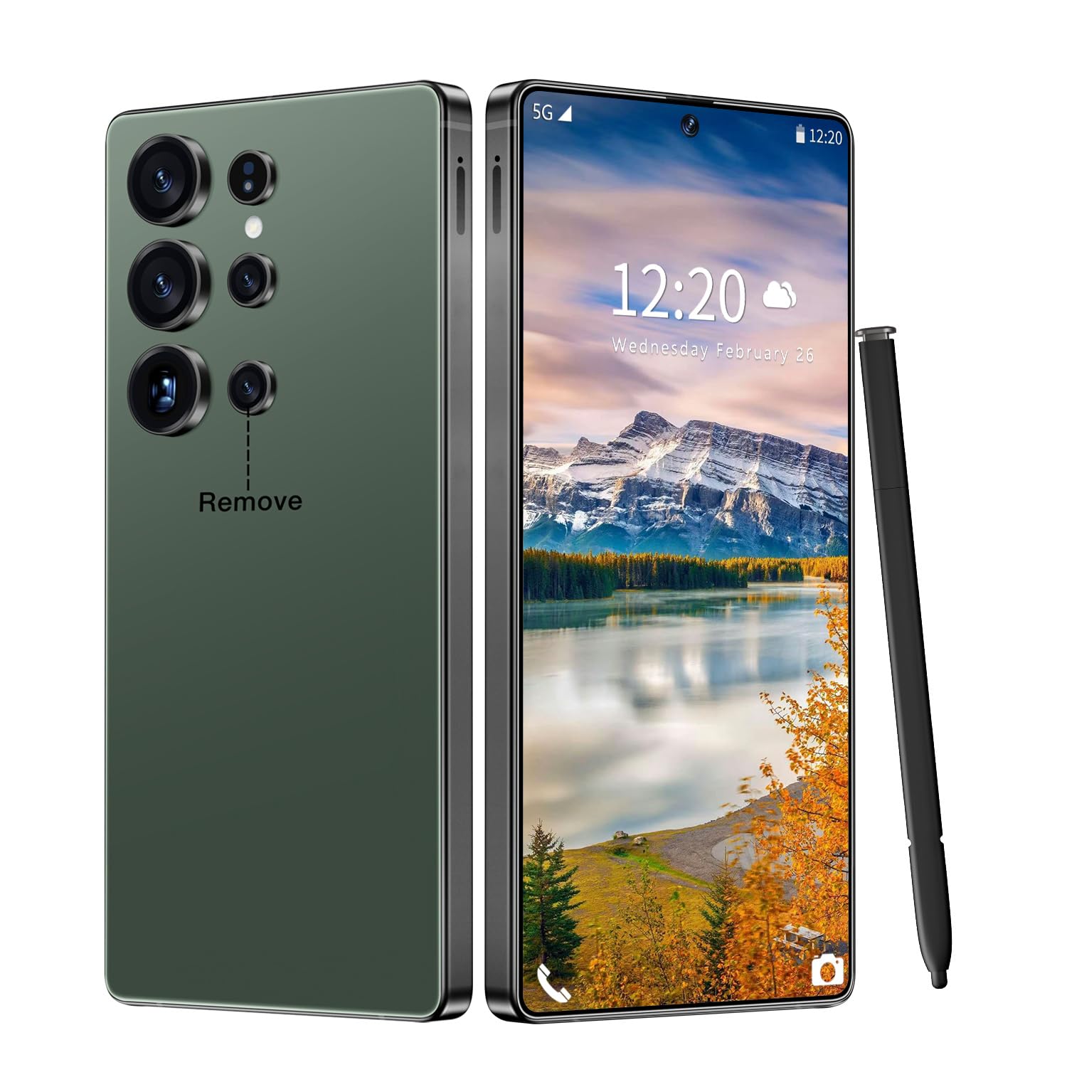 I26 Ultra Business 5G Smartphone, Dual SIM, 12GB+512GB, Snapdragon 8 Gen 4, 6.99" Screen, 7000mAh, Android 15, Stylus Pen & Face Unlock (Dark Blue) — view 11