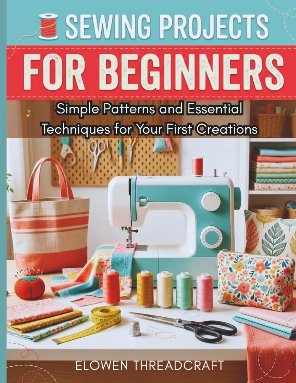 SEWING PROJECTS FOR BEGINNERS: Simple Patterns and Essential Techniques for Your First Creations
