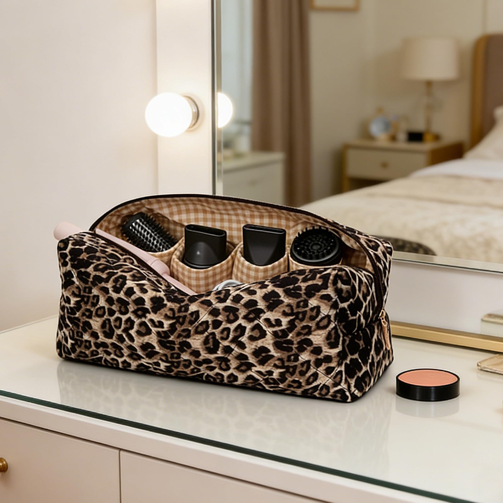Bolsa de Viaje para Airwrap, Bolsa de Almacenamiento Compatible con Herramientas de Estilismo Para el Cabello Flexstyle