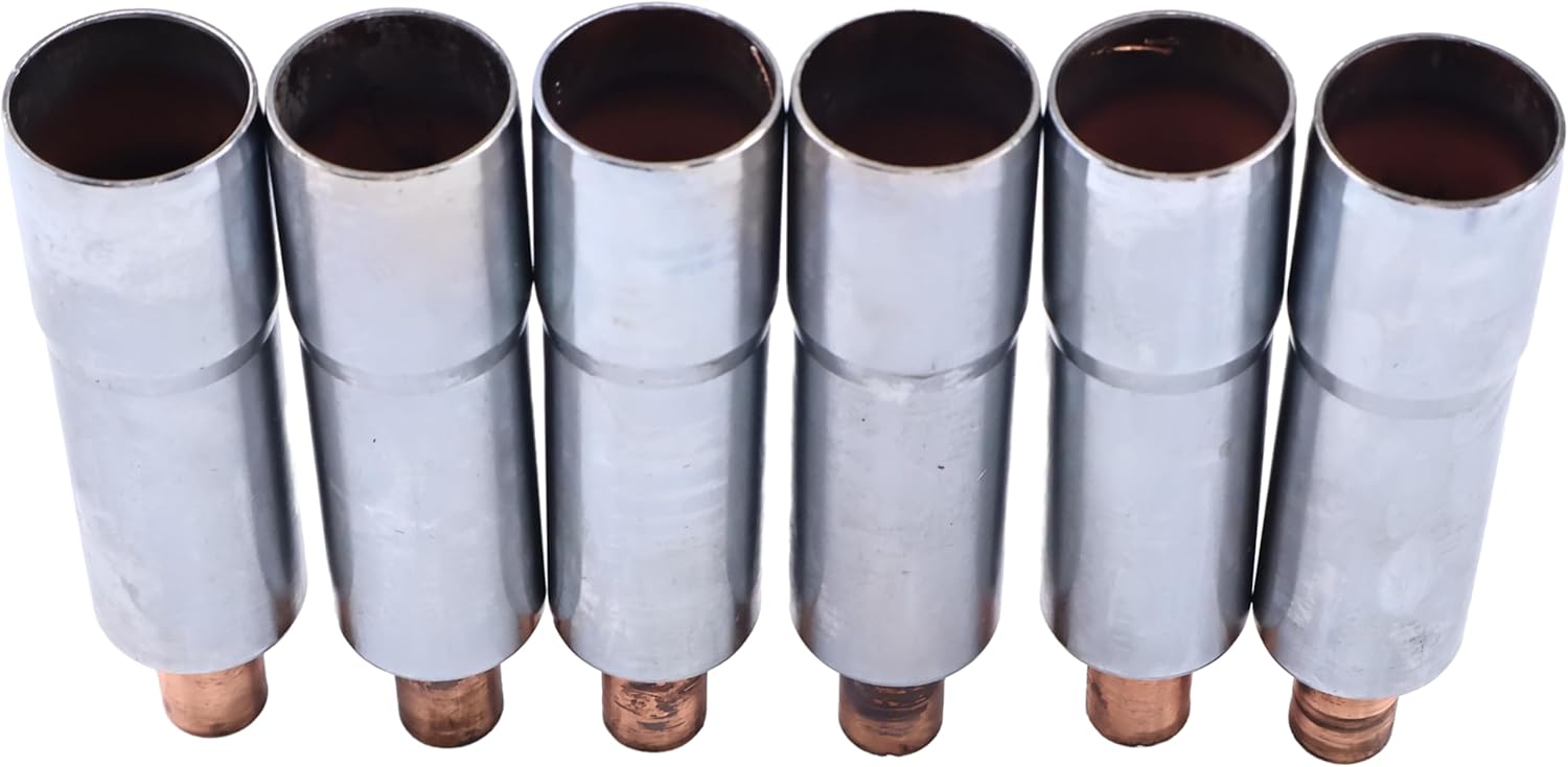 6PCS Fuel Injector Sleeve Tubes 11176-1022 111761022 Compatible With Hino H06CT H07C EH700 Engine Rigid Dump Truck