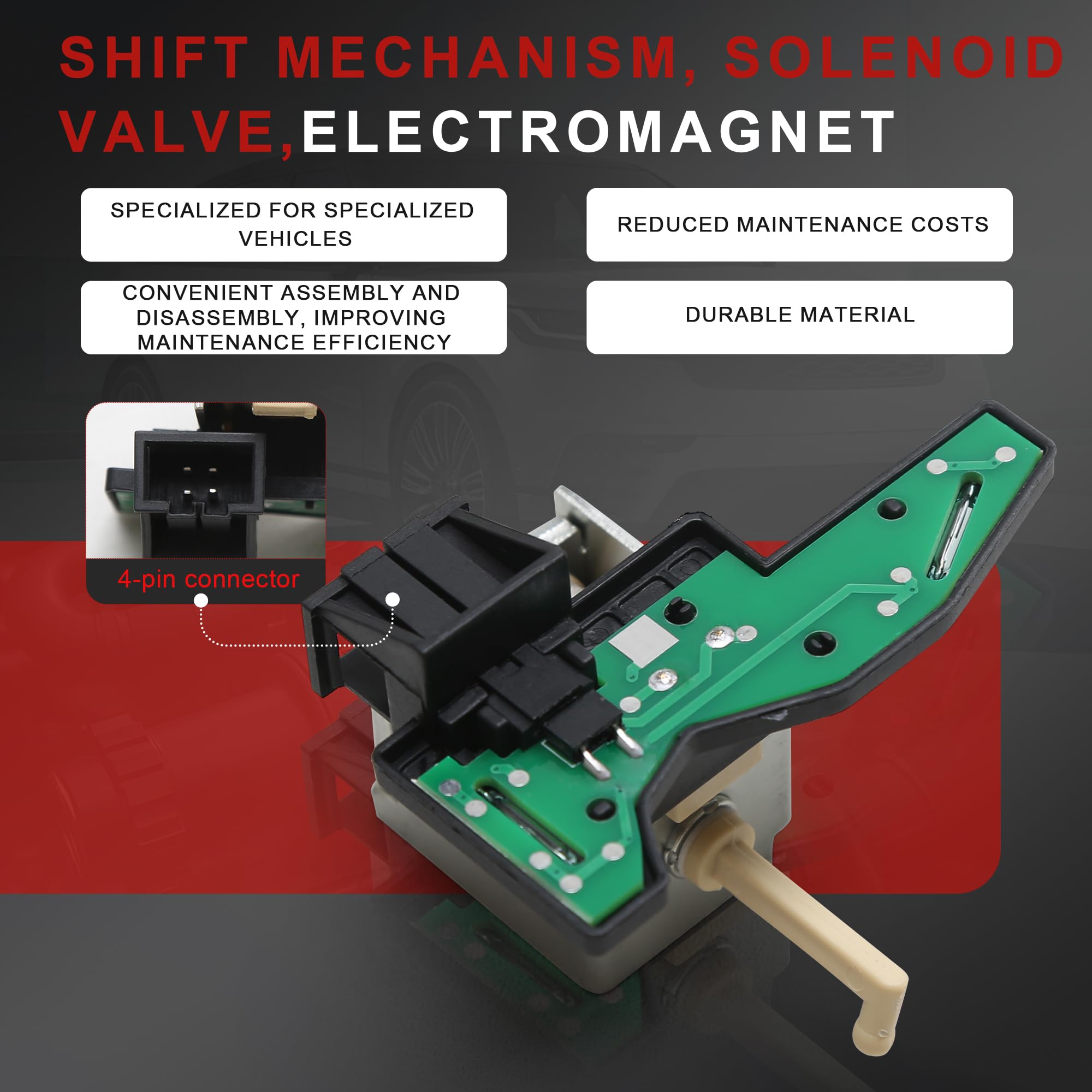 Amazon.com: Yiklwwy 4F0927353C 4F0927353B Console Shift Interlock