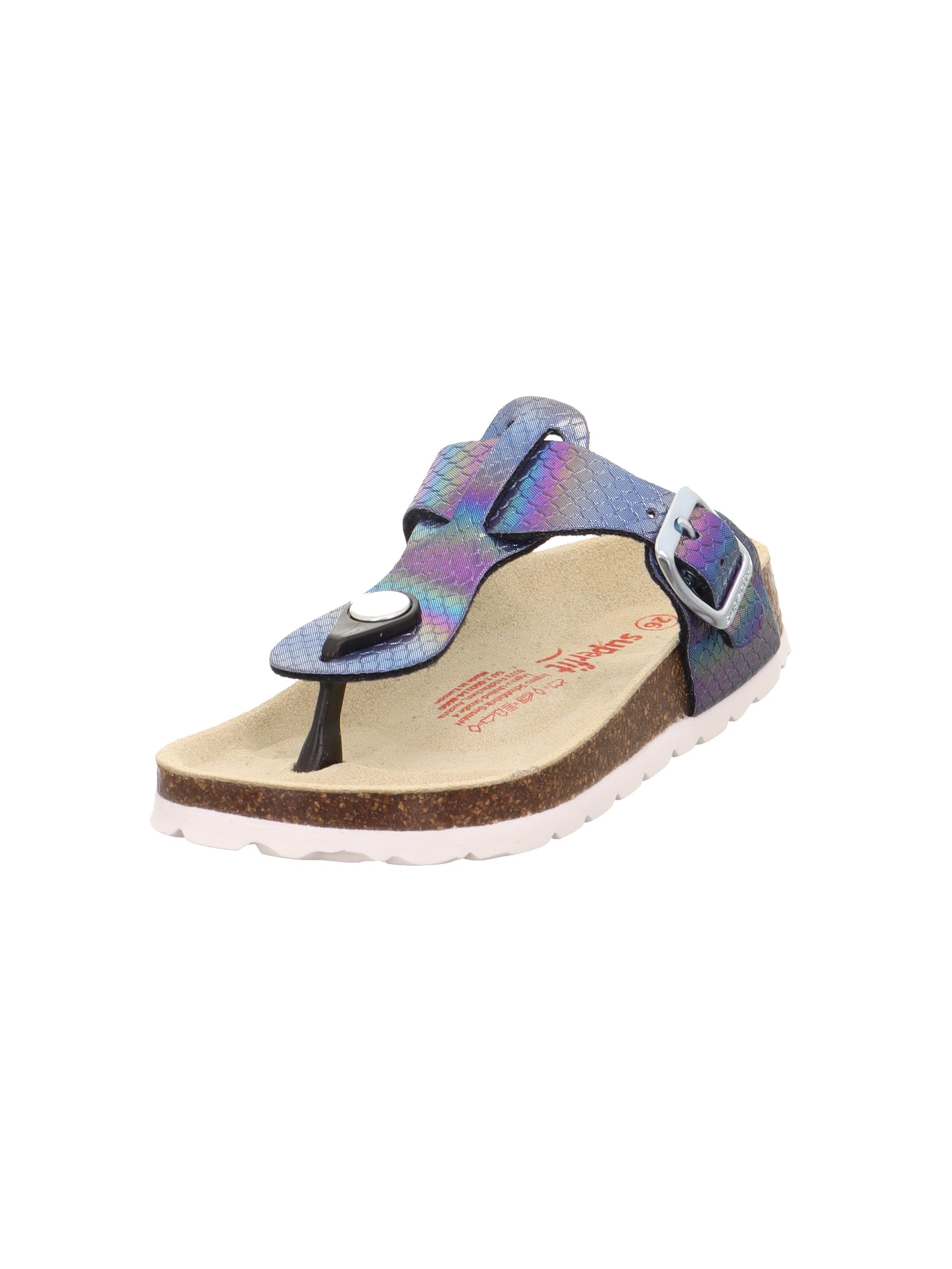 Superfit Women's Footbed Slippers, Blue 8000, 26 EU