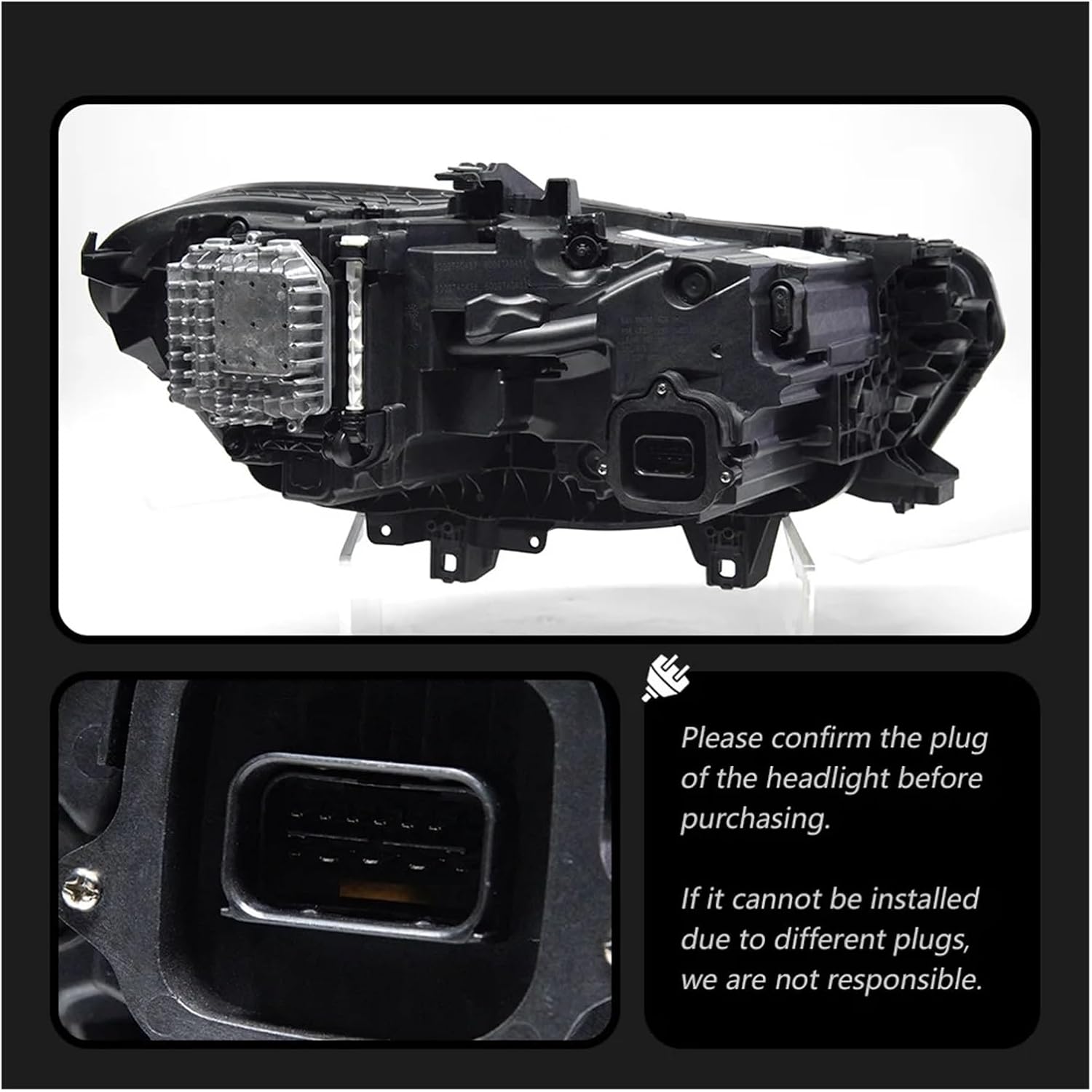 Car Lights For BMW X5 X6 LED Headlight Lens 2019-2022 G05 G06 Lci New Head Lamp Signal Front Automotive Accessories