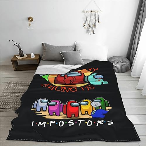 Miniatura 3 de Bonita manta de franela súper suave, manta cálida para sofá, cama, sala de estar, 80 x 60 pulgadas