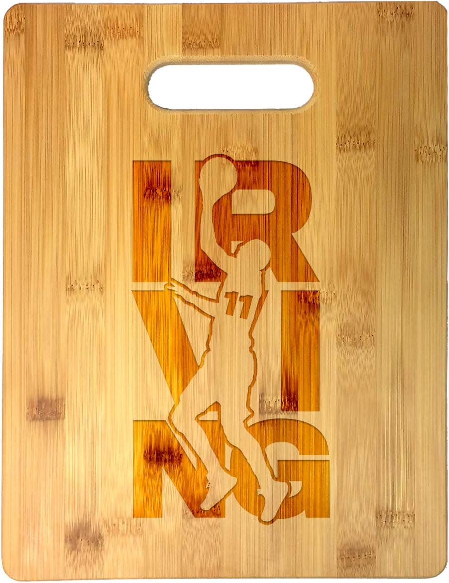 Basketball Sports Athletic Player Laser Engraved Bamboo Cutting Board - Wedding, Housewarming, Anniversary, Birthday, Christmas, Gift (Westbrook #0)