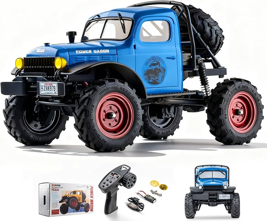 Amazon.co.jp: FMS RCクローラー1/24スケールFCX24ブッチャーRTR4WD2