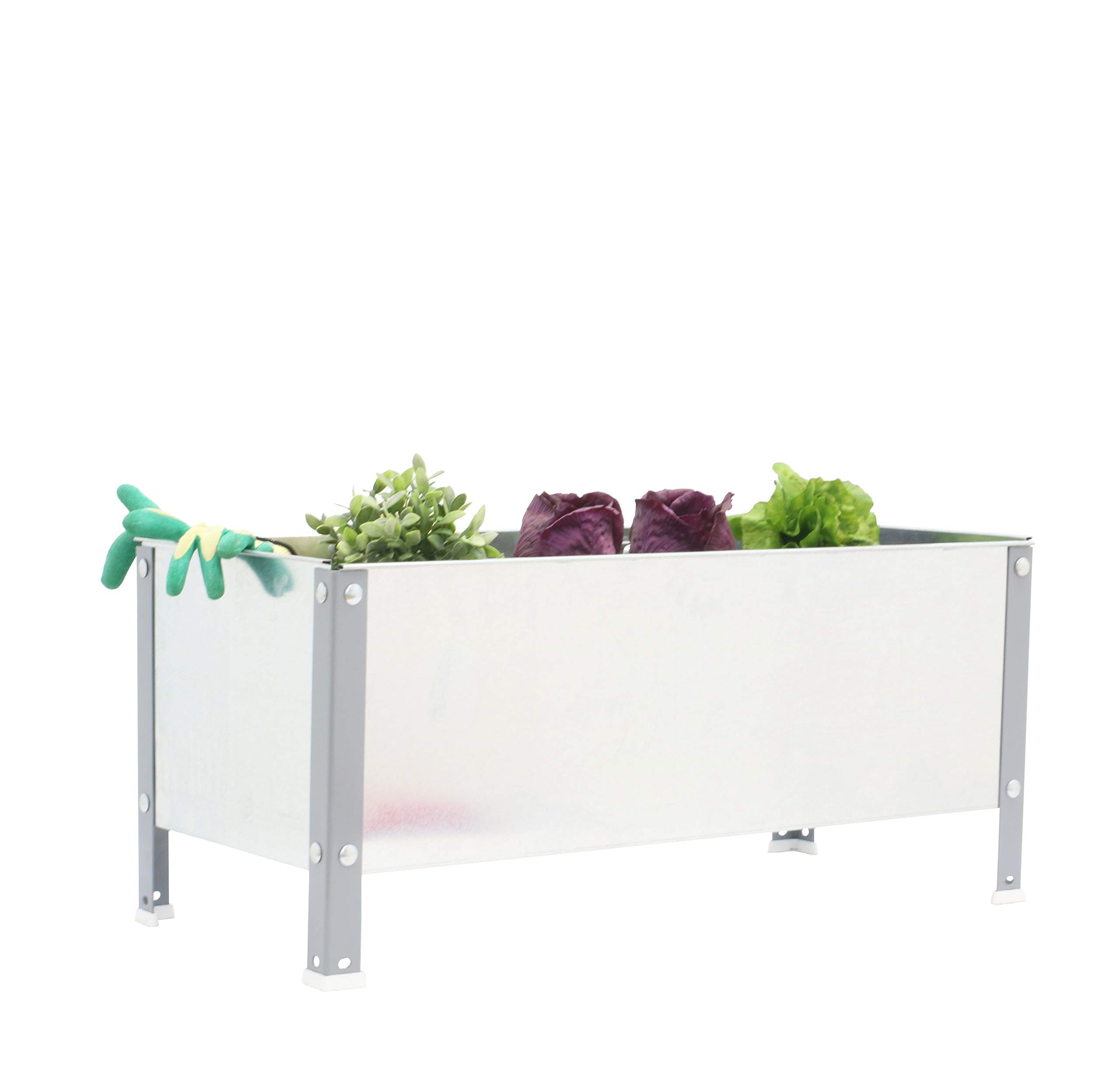 Huerto urbano Urban garden Gris/Galvanizado Simonrack 410x1200x400 ...